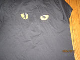 Cats Vintage 1981 Logo Black T Shirt Large Screen Stars Play Theater