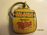 Minnesota Twins 1987 World Champions Cloisonne Keychain