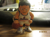 Washington Bullets White Jersey L'il Brat Keychain