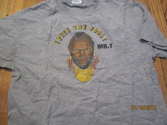 MR. T I Pity The Fool Grey T Shirt Large
