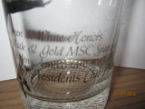 Michigan State Spartans 1987 50th Anniversary Of 1937 MSC Spartans Brunch Glass
