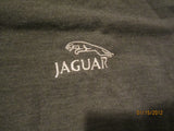 Jaguar Motors Embroidered Logo Grey Fashion T Shirt XL