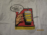 Boddington's Beer B'Yeck She's Whipped My Cream Cartoon T Shirt XL England