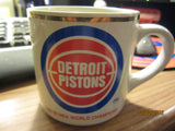 Detroit Pistons 1900 Back to Back NBA Champions Ceramic Coffee Mug