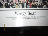 Detroit Red Wings Wings Soar 2002 Stanley Cup Celebration at Joe Louis Poster