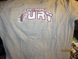 Detroit Fury Heavyweight Grey Practice T Shirt XL Roots