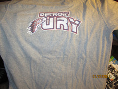 Detroit Fury Heavyweight Grey Practice T Shirt XL Roots