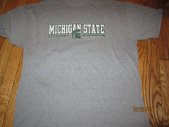 Michigan State Logo Grey T Shirt XL By Russell