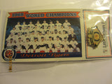Detroit Tigers 1968 Team Photo Card & Pin Set Tiger Stadium Giveaway