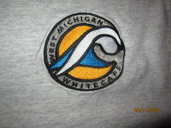 West Michigan Whitecaps Embroidered Logo Grey T Shirt XL