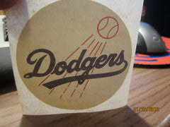 Los Angeles Dodgers Logo 1970's 3 Inch Iron On