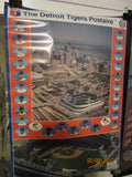 Detroit Tigers 1983 Team Poster Includes Tiger Stadium Photo NIP
