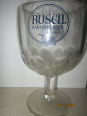 Busch Beer Vintage Boomba Style Beer Glass