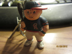 California Angels Older CA Jersey L'il Brat Keychain