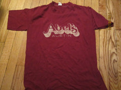 Abel's Of Austin Texas Logo Vintage T Shirt Large