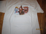 Booberry Frankenberry & Count Chocula T Shirt Large