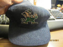 Notre Dame Fighting Irish Vintage Logo Corduroy Snapback hat