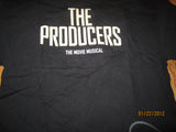 The Producers The Movie Musical  Logo Black T Shirt XL