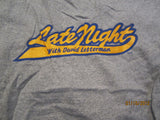 Late Night With David Letterman Vintage NBC Show T Shirt XXL