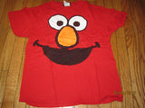 Sesame Street Elmo Huge Logo Red T Shirt Medium