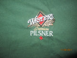 Western Pilsner Embroidered Logo T Shirt Large Saskatoon