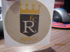 Kansas City Royals 1970's 3 Inch Logo Iron On