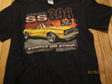 Chevrolet Camaro SS 396 Black T Shirt Medium