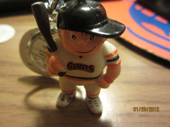 San Francisco Giants White Jersey L'il Brat Keychain