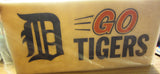 Detroit Tigers Lucite Go Tigers License Plate