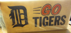 Detroit Tigers Lucite Go Tigers License Plate