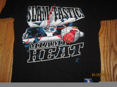 Miami Heat Slam-Tastic Vintage T Shirt Medium