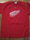 Detroit Red Wings #19 Steve Yzerman T shirt Kids Large