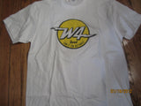 WWWW 106.7 FM W4 Detroit Rock Radio Logo T Shirt Small