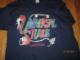 Universal Studios Los Angeles Vintage 70's/80's Navy T Shirt Medium
