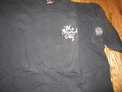 Second City Detroit Embroidered Logo T Shirt Large