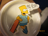 The Simpsons I'm Bart Simpson Who The hell Are You? 2 1/4 Cardbaord Pin 1990