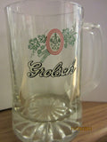Grolsch Heavyweight Small Beer Mug Glass Holland Dutch