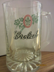 Grolsch Heavyweight Small Beer Mug Glass Holland Dutch