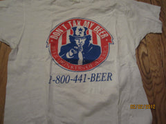 Dont Tax My Beer Vintage 80's T Shirt XL