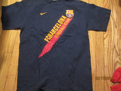 Barcelona Football Club Logo T Shirt Large By Nike BARCA