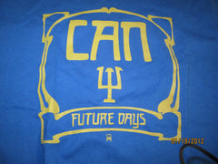 Can Future Days Cover Blue T Shirt XL Krautrock