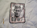 David Beckham 07 T Shirt Medium New W/Tags Marks & Spencer Line