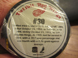 Detroit Red Wings 1995 Chris Osgood Puck NIP Burger King