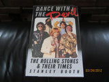 ROLLING STONES Dance With The Devil By Stanley Booth Hardcover Book 1984