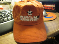 HOUSTON ASTROS 2005 World Series NEW ERA Adjustable Hat New W/Hologram Tag