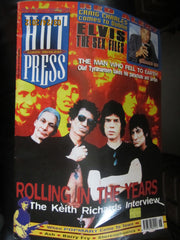 ROLLING STONES Cover Hot Press Magazine Ireland September 1997 N.Mint