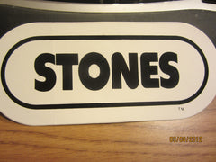 Rolling Stones Raceway Bumper Sticker 1981 WRIF Detroit